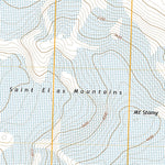 United States Geological Survey Yakutat D-4 NE, AK (2021, 25000-Scale) digital map