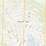 United States Geological Survey Yakutat D-4 SE, AK (2021, 25000-Scale) digital map