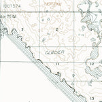 United States Geological Survey Yakutat D-6, AK (1985, 63360-Scale) digital map
