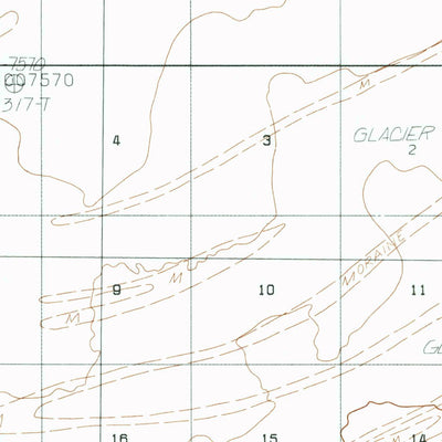 United States Geological Survey Yakutat D-7, AK (1985, 63360-Scale) digital map