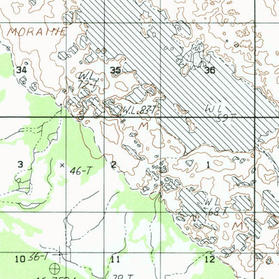 United States Geological Survey Yakutat D-8, AK (1985, 63360-Scale) digital map