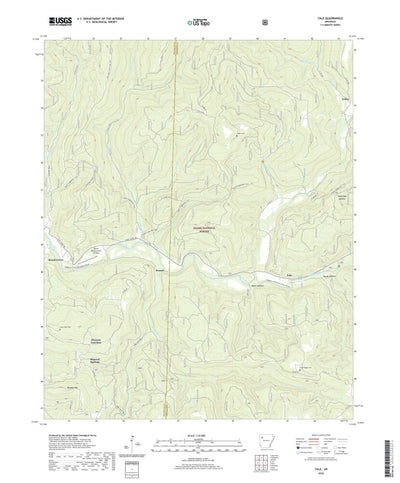 United States Geological Survey Yale, AR (2020, 24000-Scale) digital map