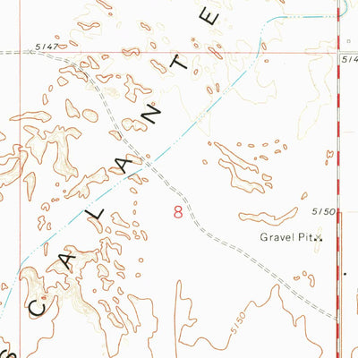 United States Geological Survey Yale Crossing, UT (1972, 24000-Scale) digital map