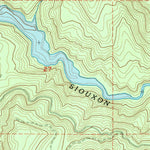 United States Geological Survey Yale Dam, WA (1986, 24000-Scale) digital map