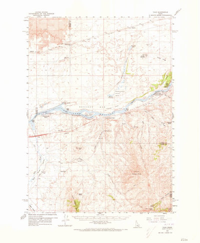 United States Geological Survey Yale, ID (1959, 62500-Scale) digital map