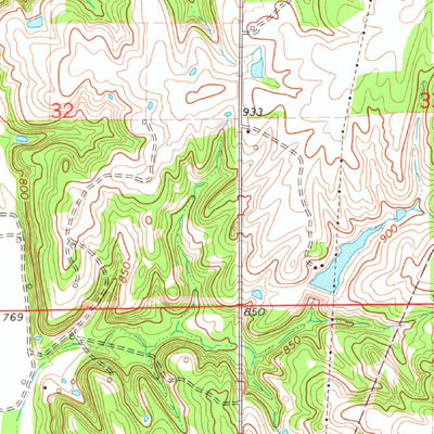 United States Geological Survey Yale, OK (1978, 24000-Scale) digital map