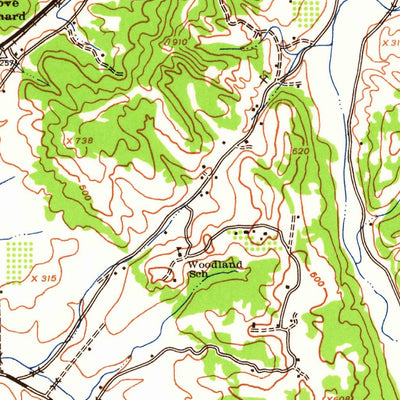 United States Geological Survey Yamhill, OR (1941, 62500-Scale) digital map