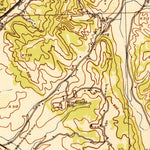 United States Geological Survey Yamhill, OR (1942, 62500-Scale) digital map