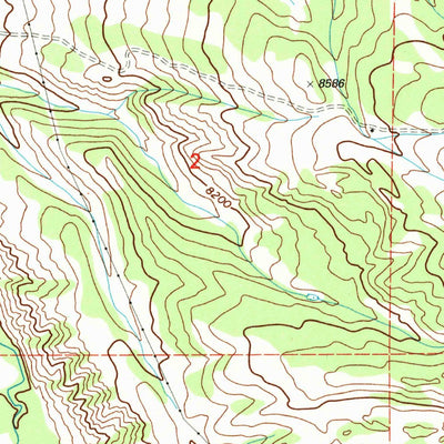 United States Geological Survey Yampa, CO (2000, 24000-Scale) digital map