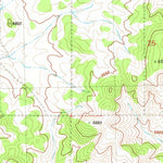 United States Geological Survey Yampai, AZ (1981, 24000-Scale) digital map