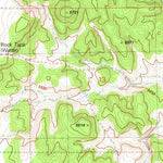 United States Geological Survey Yampai, AZ (1981, 24000-Scale) digital map