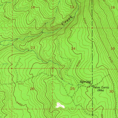 United States Geological Survey Yamsay Mountain, OR (1960, 62500-Scale) digital map