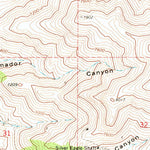 United States Geological Survey Yankee Blade, NV (1969, 24000-Scale) digital map