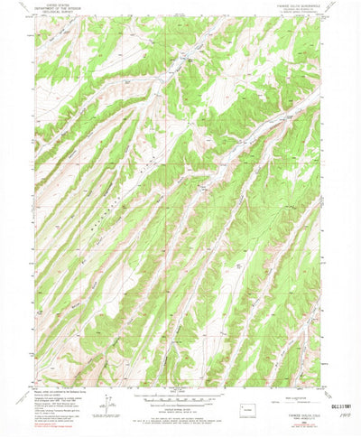 United States Geological Survey Yankee Gulch, CO (1952, 24000-Scale) digital map