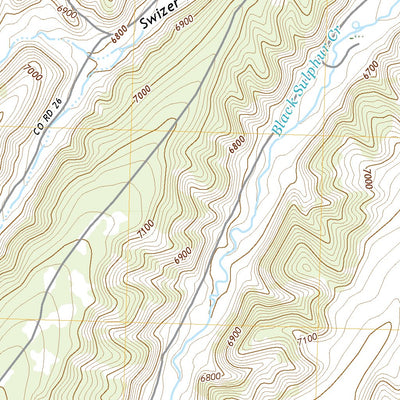 United States Geological Survey Yankee Gulch, CO (2022, 24000-Scale) digital map
