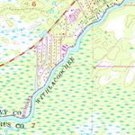 United States Geological Survey Yankeetown, FL (1955, 24000-Scale) digital map