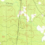 United States Geological Survey Yantley, AL-MS (1974, 24000-Scale) digital map
