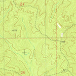 United States Geological Survey Yantley, AL-MS (1974, 24000-Scale) digital map