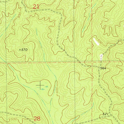 United States Geological Survey Yantley, AL-MS (1974, 24000-Scale) digital map