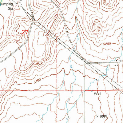United States Geological Survey Yaple Bench, MT (1995, 24000-Scale) digital map