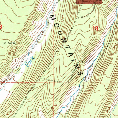 United States Geological Survey Yaple Bench, MT (1995, 24000-Scale) digital map