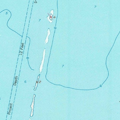 United States Geological Survey Yarborough Pass, TX (1952, 24000-Scale) digital map
