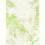 United States Geological Survey Yarger Butte, MT (1973, 24000-Scale) digital map