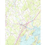 United States Geological Survey Yarmouth, ME (1957, 24000-Scale) digital map
