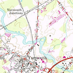 United States Geological Survey Yarmouth, ME (1957, 24000-Scale) digital map