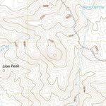 United States Geological Survey Yarnell, AZ (2021, 24000-Scale) digital map