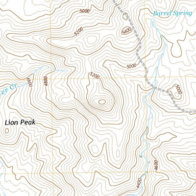United States Geological Survey Yarnell, AZ (2021, 24000-Scale) digital map