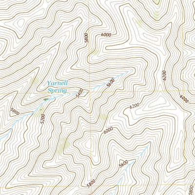 United States Geological Survey Yarnell, AZ (2021, 24000-Scale) digital map