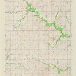 United States Geological Survey Yates Center SE, KS (1971, 24000-Scale) digital map