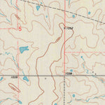 United States Geological Survey Yates Center SE, KS (1971, 24000-Scale) digital map