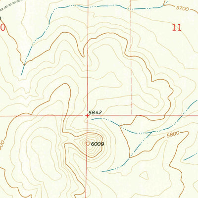 United States Geological Survey Yates, NM (1977, 24000-Scale) digital map