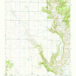 United States Geological Survey Yates SE, NM (1973, 24000-Scale) digital map