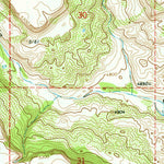 United States Geological Survey Yates SE, NM (1973, 24000-Scale) digital map