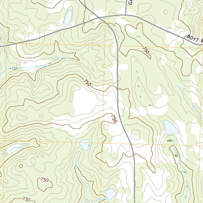 United States Geological Survey Yatesville, GA (2020, 24000-Scale) digital map