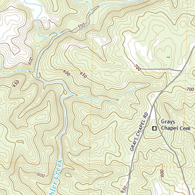 United States Geological Survey Yatesville, GA (2020, 24000-Scale) digital map