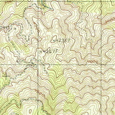 United States Geological Survey Ycatapom Peak, CA (1986, 24000-Scale) digital map