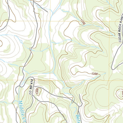 United States Geological Survey Yeager Creek, TX (2022, 24000-Scale) digital map