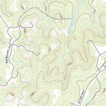 United States Geological Survey Yeager Creek, TX (2022, 24000-Scale) digital map