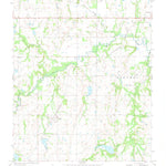 United States Geological Survey Yeager, OK (1972, 24000-Scale) digital map