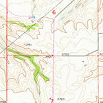 United States Geological Survey Yegen, MT (1956, 24000-Scale) digital map