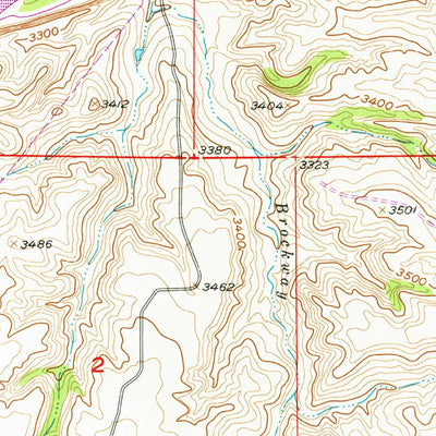 United States Geological Survey Yegen, MT (1956, 24000-Scale) digital map