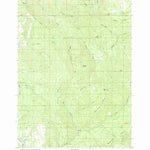 United States Geological Survey Yellow Butte, OR (1987, 24000-Scale) digital map