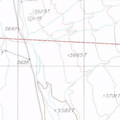United States Geological Survey Yellow Cone, NV (1986, 24000-Scale) digital map