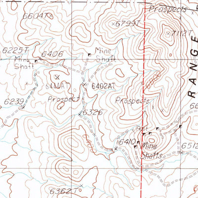 United States Geological Survey Yellow Cone, NV (1986, 24000-Scale) digital map