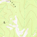United States Geological Survey Yellow Dog Peak, CA (1977, 24000-Scale) digital map