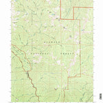 United States Geological Survey Yellow Dog Peak, CA (2001, 24000-Scale) digital map